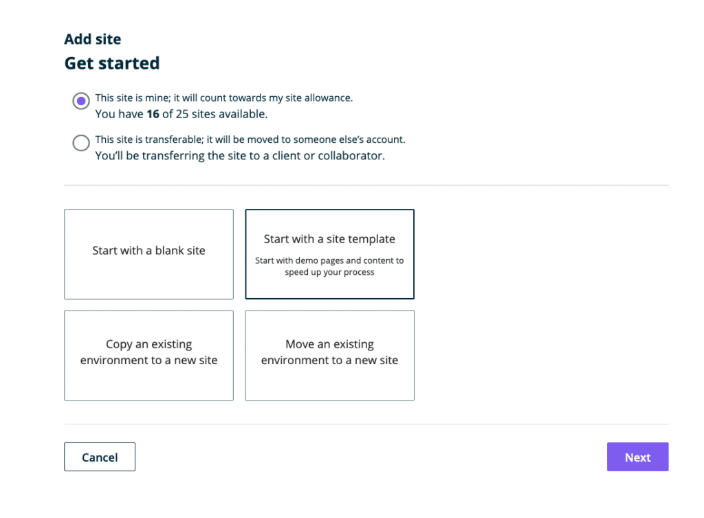 Building a perfect website using a staging site